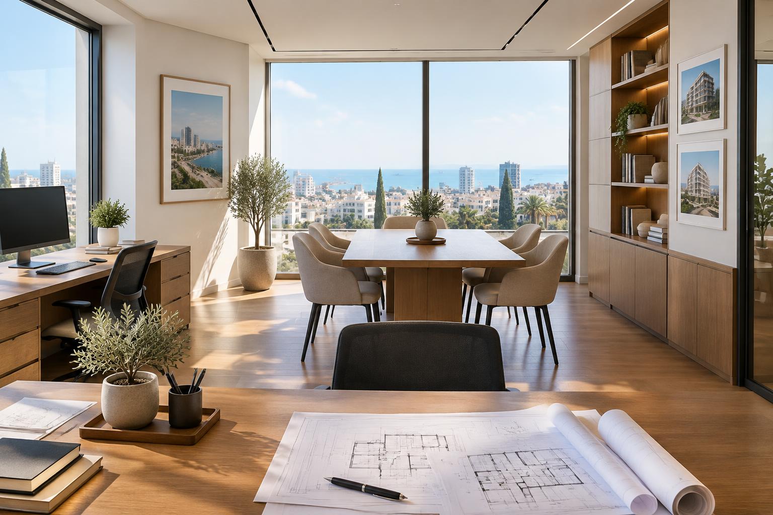 Illustrative Cyprus property management office